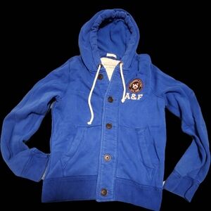Abercrombie & Fitch Blue Hoodie